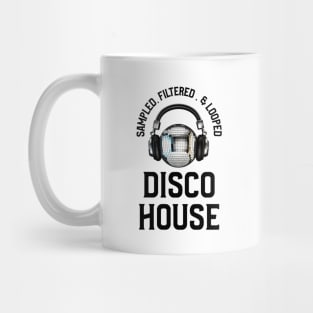 DISCO HOUSE  - Ball (black) Mug